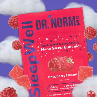 SleepWell Raspberry Dream Fast-Acting Sleep Gummies by Dr. Norm’s